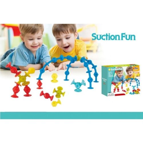 Suction Fun: Конструктор-головоломка на присосках, 42 дет.