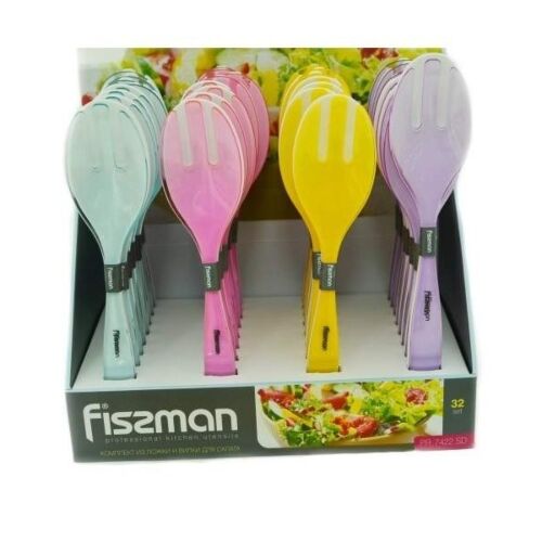 Fissman: Комплект из ложки и вилки для салата (пластик) - PR-7422.SD