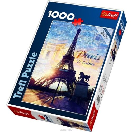 TREFL: Пазлы "Париж на рассвете", 1000 эл.