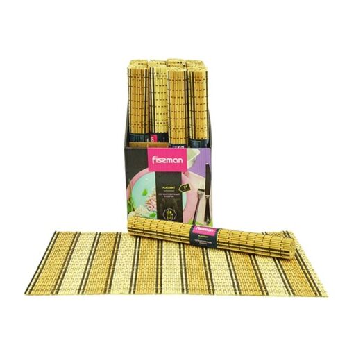 Fissman: Сервировочный коврик на обеденный стол 45x30 см. (бамбук) - DF-0660.PM