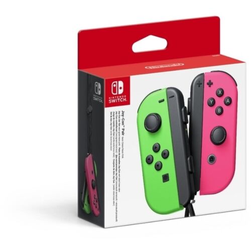 Nintendo Switch Joy-Con Controller Pair Green/Pink