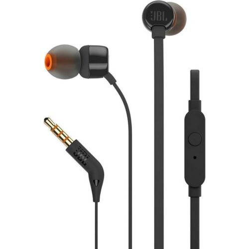 Наушники-вкладыши JBL T 110 вкладыши черный