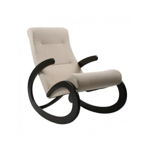 Кресло-качалка Комфорт Модель 1 венге, обивка Verona Vanilla