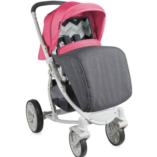 Lorelli: Прогулочная коляска S700 (накидка на ноги,сумка для мамы) Grey&Rose 0м+