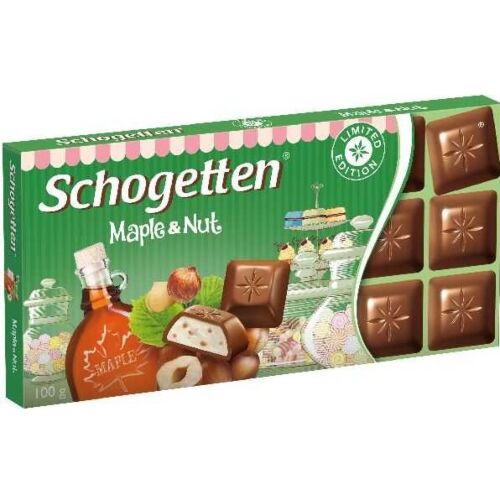 SCHOGETTEN Шоколад MAPPLE & NUT 100 г