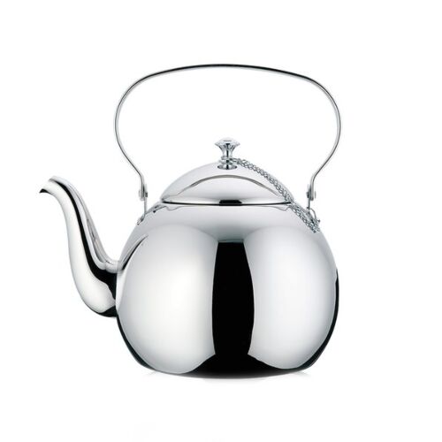 Fissman: Чайник для кипячения воды WHITE PEONY 1 л (нерж. сталь) - 5940