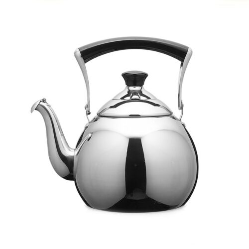 Fissman: Чайник для кипячения воды JASMINE PEARL 1 л со свистком (нерж. сталь) - 5941