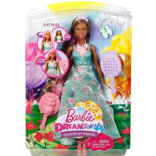 Barbie: Принцесса с волшебными волосами (брюнетка)