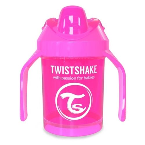 Twistshake: Поильник  Mini Cup. 230 мл Розовый. 4+m