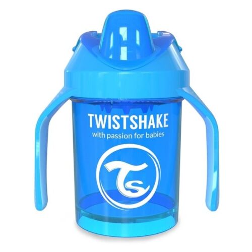 Twistshake: Поильник  Mini Cup. 230 мл Синий. 4+m