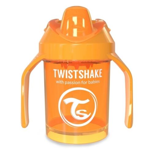Twistshake: Поильник  Mini Cup. 230 мл Оранжевый. 4+m