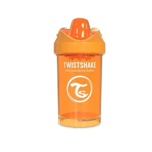 Twistshake: Поильник Crawler Cup. 300 мл. Оранжевый. 8+m