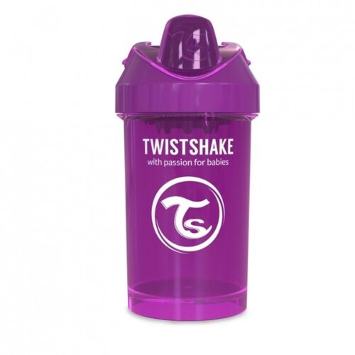 Twistshake: Поильник Crawler Cup. 300 мл. Фиолетовый. 8+m