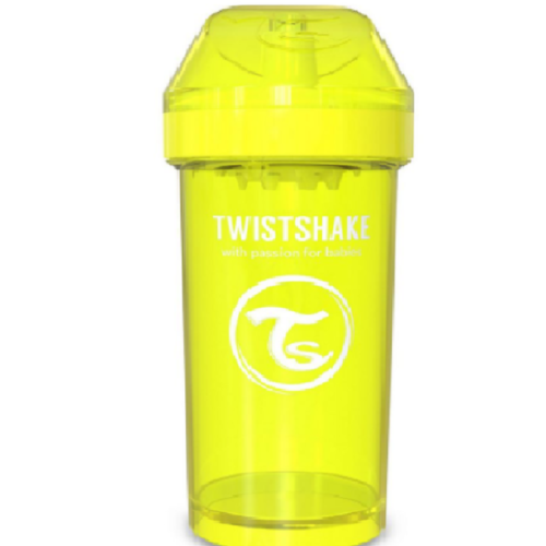 Twistshake: Поильник Kid Cup Желтый 12+m. 360 мл.