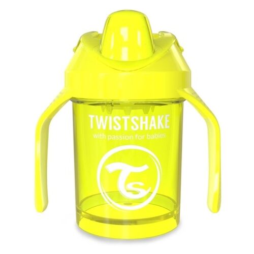 Twistshake: Поильник  Mini Cup. 230 мл Желтый. 4+m