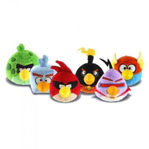 Angry Birds: Мягкая игрушка Space 12 см со зв.,в ассорт.