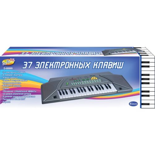 DoReMi: Синтезатор 37 клавиш с микрофоном 70 см, адаптер 220V