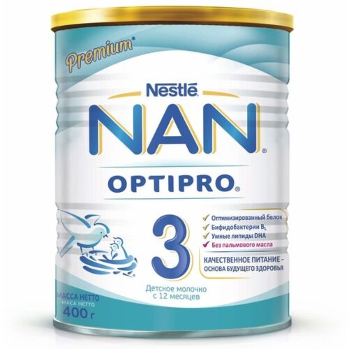 Nestle: Смесь 400г NAN-3