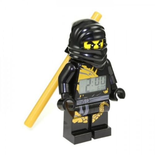 LEGO: Будильник в виде минифигуры Нинджаго Black Cole
