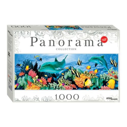 Step Puzzle: Пазлы "Подводный мир" Panorama 1000 дет.