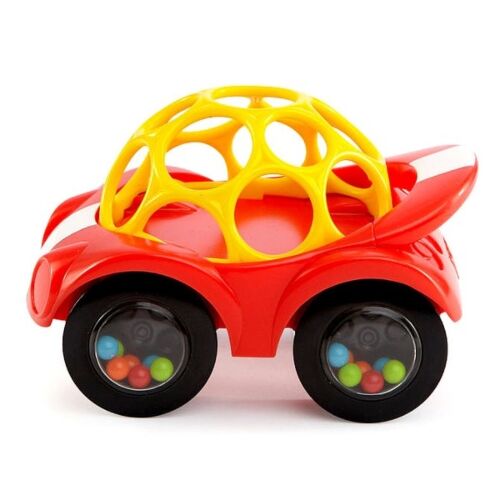 Rhino Toys: Развивающая игрушка "Машинка Oball" красная