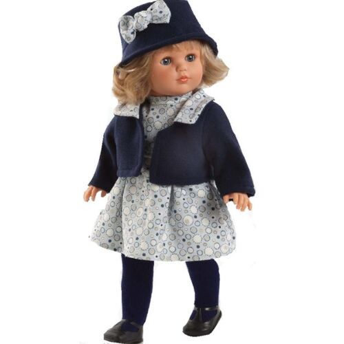 LLORENS: Кукла Лаура 45см, блондинка в синем
