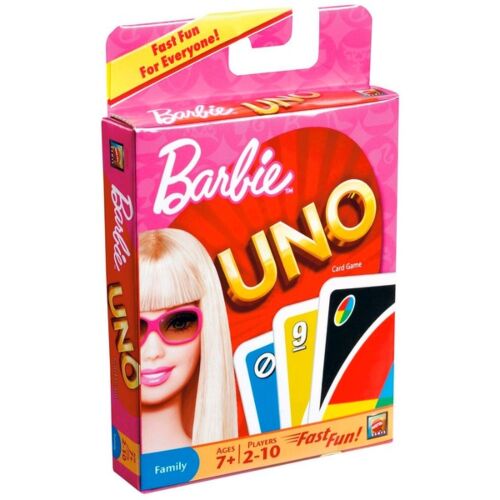 Mattel: Настольная игра Уно Барби