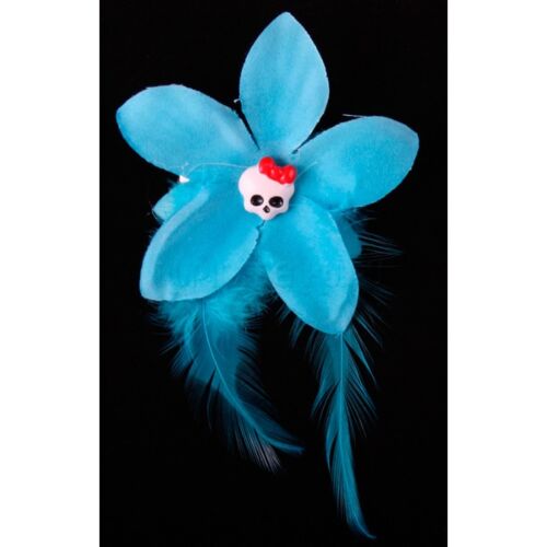 Monster High: Заколка цветок перья Lagoona Blue
