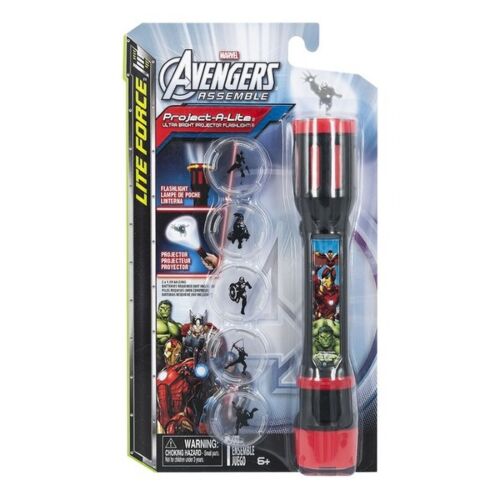 Marvel: Фонарик-проектор Avengers 3 в 1 (Фонарь-Лампа-Проектор)