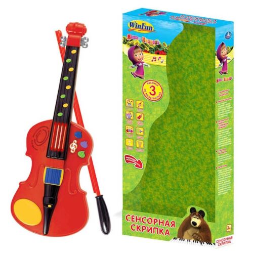 Умка: Сенсорная скрипка "Маша и Медведь"