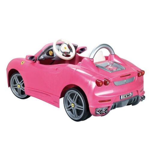 Feber: Электромобиль Феррари для девочек 6V, розовый