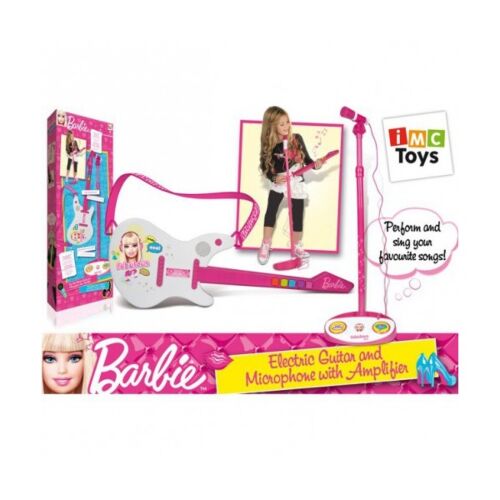 Barbie: Гитара на батарейках с микрофон