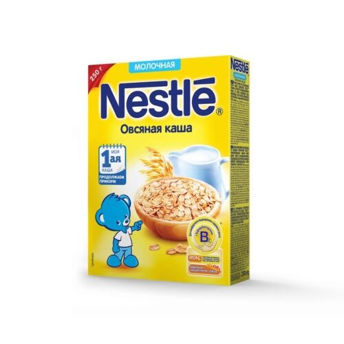 Nestle: Каша 250г Овсяная мол