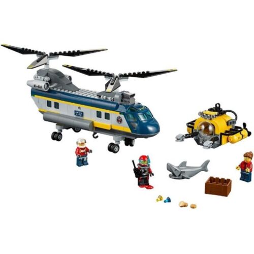 LEGO: Вертолет исследователей моря