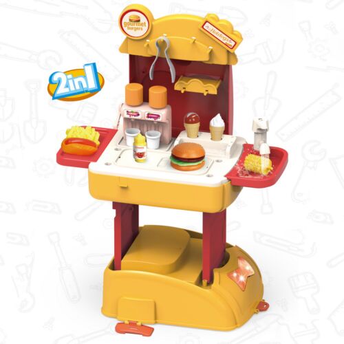 PITUSO: Игровой набор Кухня "Шефбургер", в рюкзаке