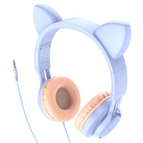 Наушники полноразмерные HOCO W36 Cat (Dream Blue)