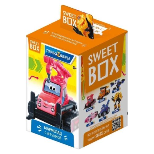 Sweet Box Мармелад с игрушкой "Турбдзавры" 10г.