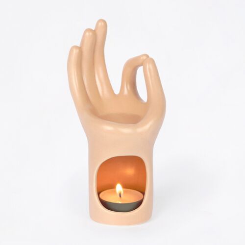 Аромалампа DOIY Рука в медитации 8x9x17 см