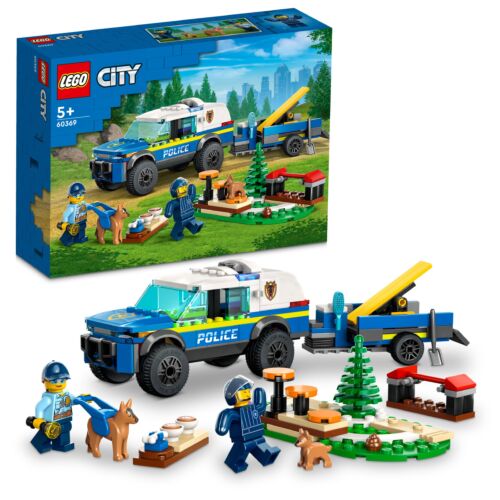 LEGO: Дрессировка собак мобильной полиции CITY 60369