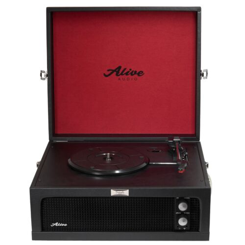 Проигрыватель виниловых дисков Alive Audio TRAVELS Midnight c Bluetooth
