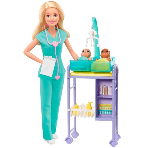 Barbie: Игр.н-р Barbie Кем стать? Детский доктор