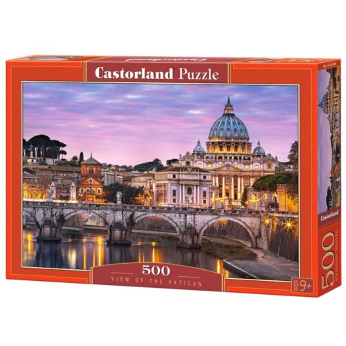 Castorland: Пазлы Вид на Ватикан 500эл.