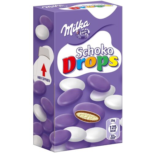 Шоколад Milka Milkinis Schoko Drops 42 гр