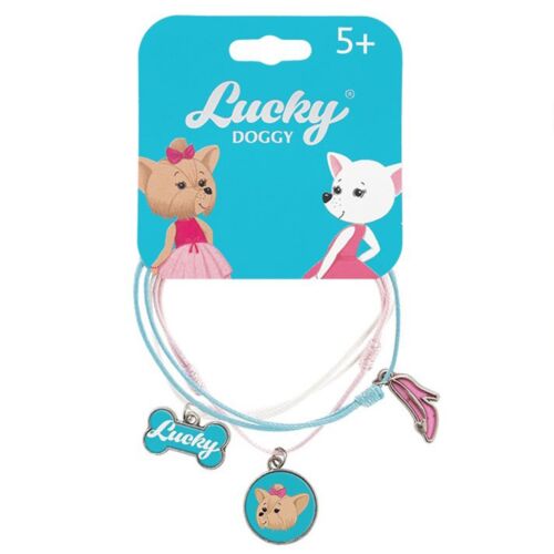 Lucky doggy: Верёвочный браслет с Йорком