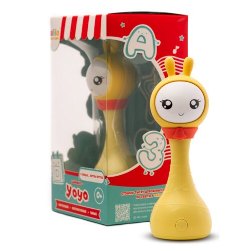 Alilo: Музыкальная игрушка Умный зайка R1+ Yoyo желтый