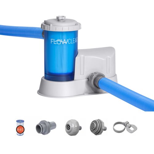 Фильтрующий насос BESTWAY Flowclear для бассейнов с прозрачной колбой  5678 л/час 58675