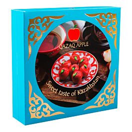 Qazaq Apple Корпусные шоколадные конфеты с начинкой из яблочного джема 108г
