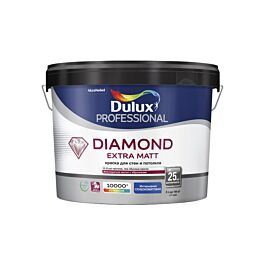 Краска Dulux Professional Diamond Extra Matt глуб/мат BW 9л : купить по ...