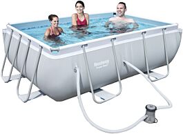Бассейн каркасный BESTWAY Power Steel Rectangular 282 х 196 х 84 см ...