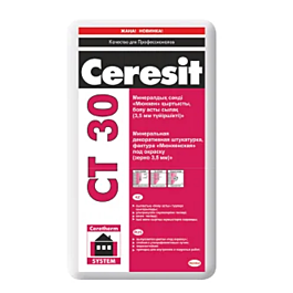 Ceresit CT 30 Минеральная декоративная штукатурка фактура "Мюнхенская ...